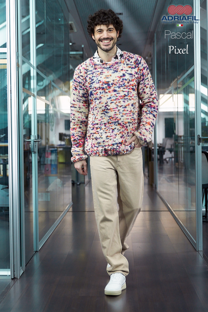 Pascal “Pixel” pullover uomo